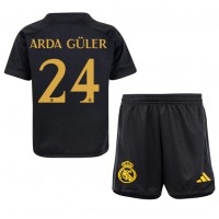 Real Madrid Arda Guler #24 Tredje Dräkt Barn 2023-24 Kortärmad (+ Korta byxor)
